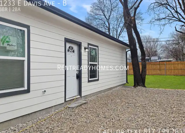 Property at 1233 Davis Ave Unit B, Fort Worth, TX, 76104, 3 beds, 2 baths, [object Object]