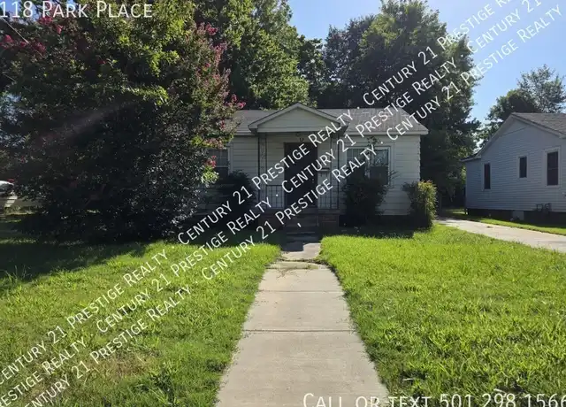 Property at 118 Park Pl, North Little Rock, AR, 72117, 3 beds, 1 bath, [object Object]