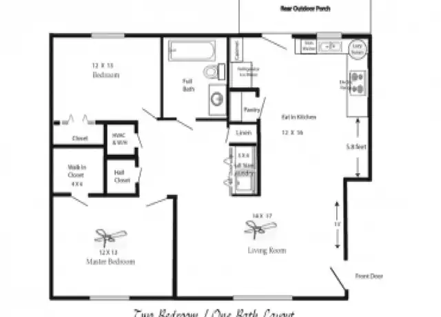 Property at 3409 Jaydens Nest Way Unit 2-104, Powell, TN, 37849, 2 beds, 1 bath, [object Object]