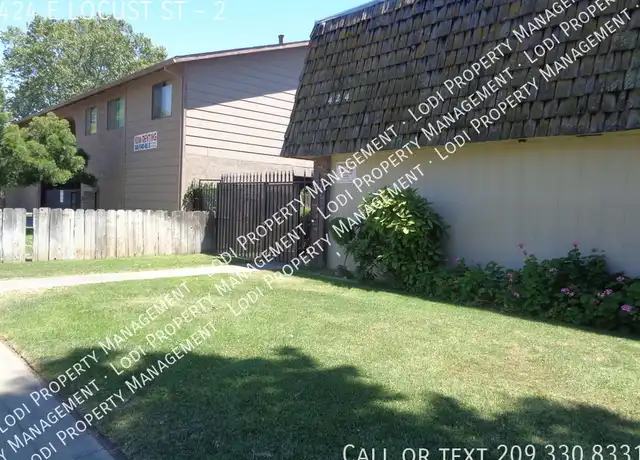 Property at 424 Locust St Unit 2, Lodi, CA, 95240, 1 bed, 1 bath, [object Object]