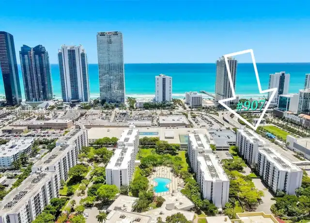 Property at 16909 N Bay Rd #907, Sunny Isles Beach, FL, 33160, 1 bed, 1.5 baths, [object Object]