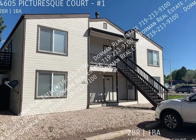 Property at 4605 Picturesque Ct Unit 1, Colorado Springs, CO, 80917, 2 beds, 1 bath, [object Object]