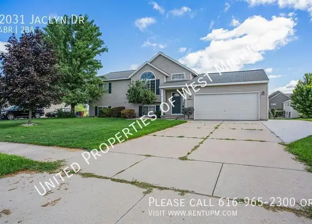 Property at 2031 Jaclyn Dr, Hudsonville, MI, 49426, 4 beds, 2 baths, [object Object]