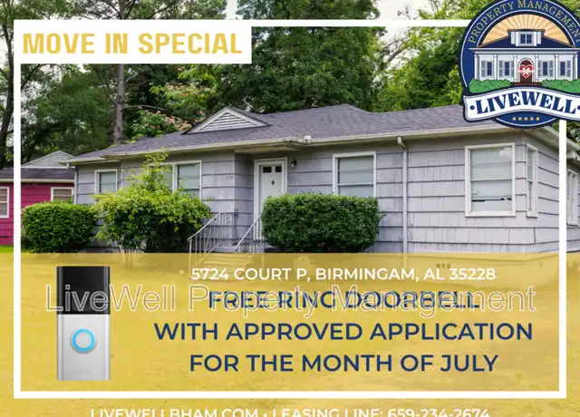 Property at 5724 Court P, Birmingham, AL, 35228, 3 beds, 1 bath, [object Object]