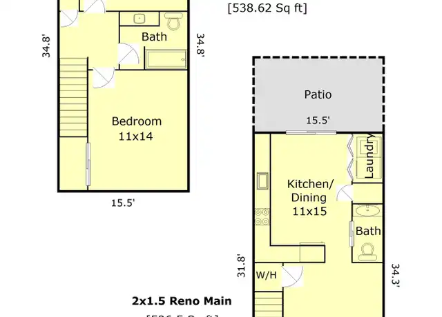 Property at 2016 SE 122nd Ave Unit 39, Portland, OR, 97233, 2 beds, 1.5 baths, [object Object]