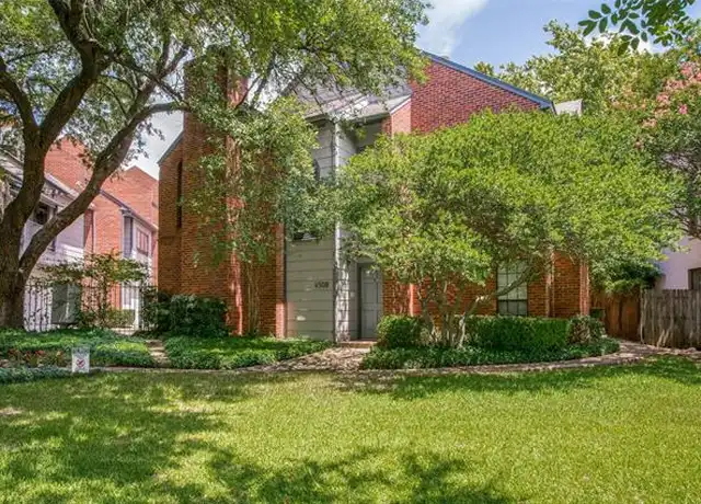 Property at 4508 University Blvd Unit E, Dallas, TX, 75205, 2 beds, 2.5 baths, [object Object]