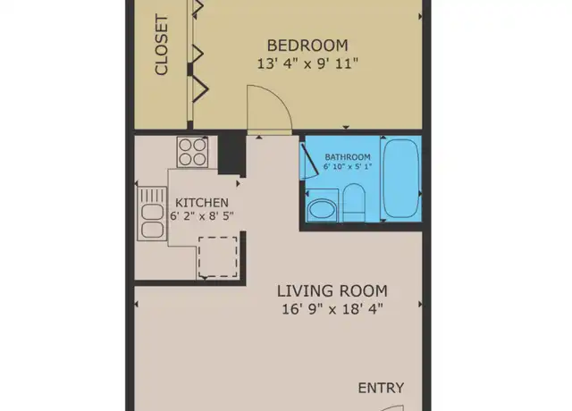 Property at 3315 31st Ave N Unit 114, St. Petersburg, FL, 33713, 1 bed, 1 bath, [object Object]