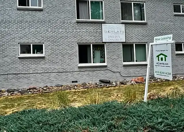 Property at The Flats at DeBoer Park - 2465 S Gaylord St, Denver, CO, 80210, 1-2 bed, 1 bath, [object Object]