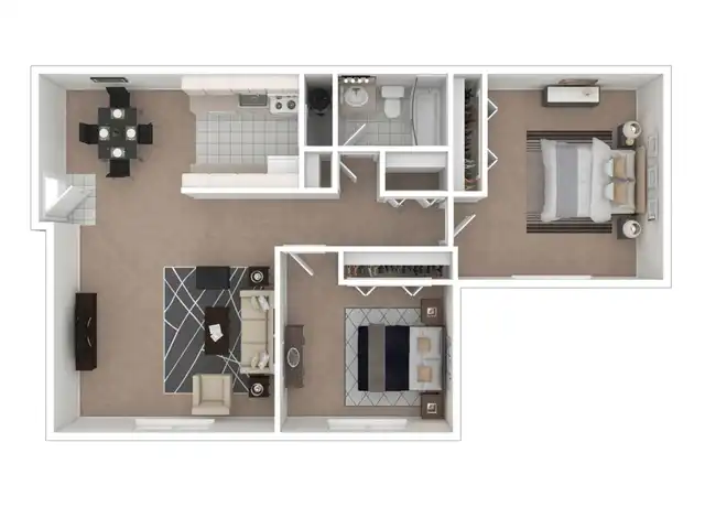 Property at 3451 Sheridan Rd Unit 3459-208, Zion, IL, 60099, 1 bed, 1 bath, [object Object]