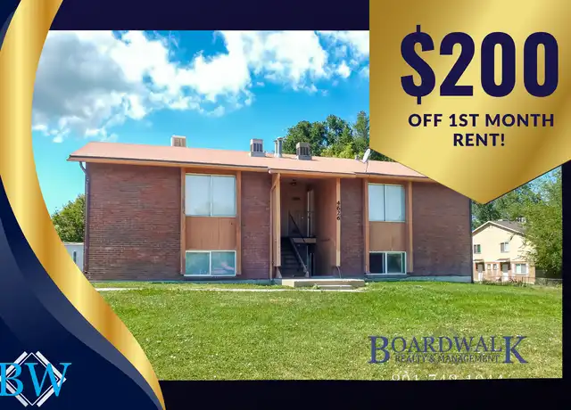 Property at 4626 Carnegie Tech St #2, West Valley City, UT, 84120, 2 beds, 1 bath, [object Object]