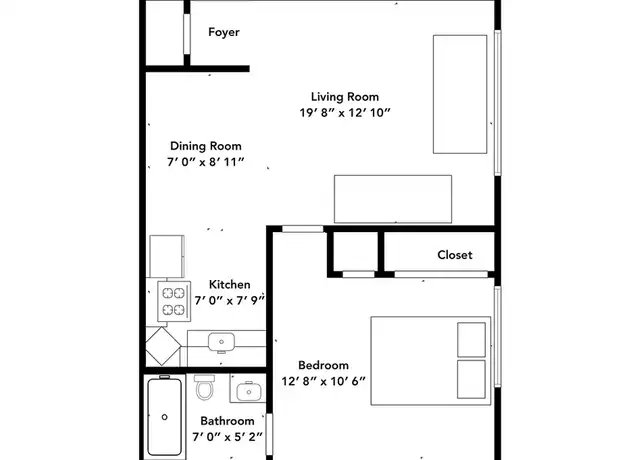 Property at 721 Delta Ave, Cincinnati, OH, 45226, 1 bed, 1 bath, [object Object]