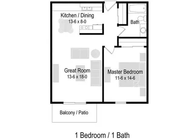 Property at 1830 Meadow Ln Unit 430-37, Waukesha, WI, 53188, 1 bed, 1 bath, [object Object]