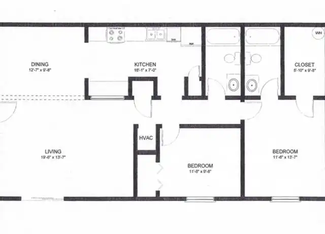 Property at 825 Farmhurst Dr, Charlotte, NC, 28217, 2 beds, 2 baths, [object Object]