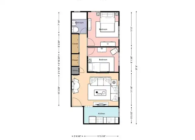 Property at Clifton Woods Apartments - 1750 Clifton Ave, Columbus, OH, 43203, 1-2 bed, 1 bath, [object Object]