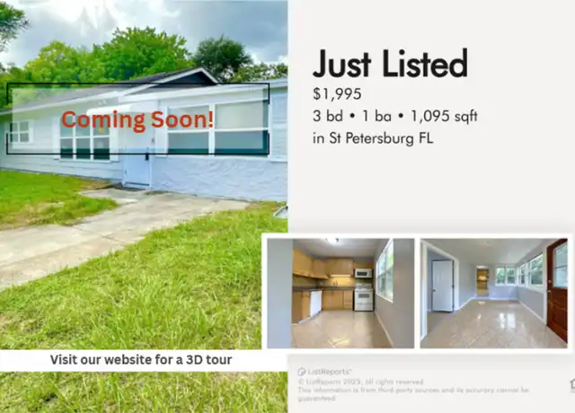 Property at 6800 12th St N, Saint Petersburg, FL, 33702, 3 beds, 1 bath, [object Object]