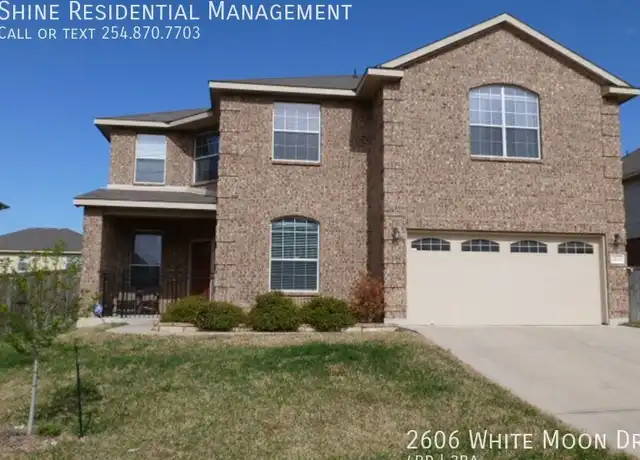 Property at 2606 White Moon Dr, Harker Heights, TX, 76548, 4 beds, 2.5 baths, [object Object]