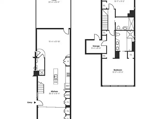 Property at 524 W 19th St Unit 1A, New York, NY, 10011, 3 beds, 3 baths, [object Object]