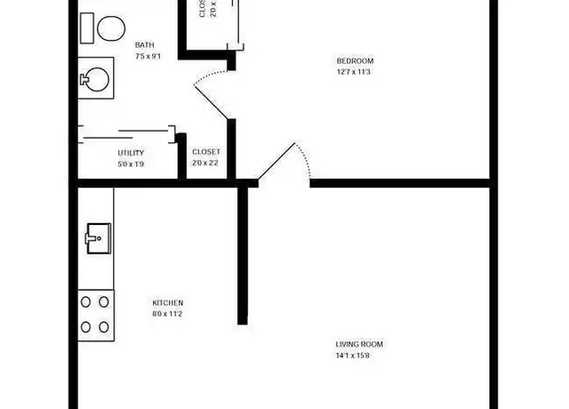 Property at 207 Van Nest St Unit 8, Dundee, MI, 48131, 2 beds, 1 bath, [object Object]