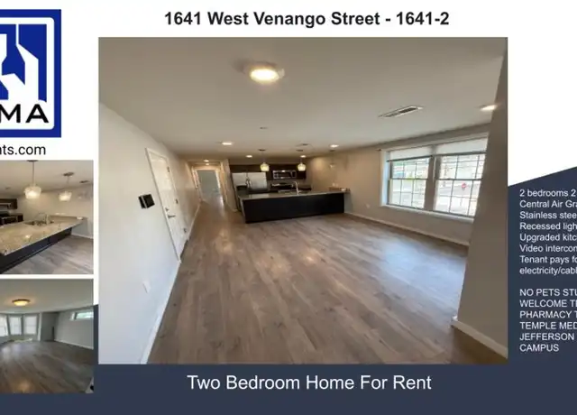 Property at 1641 W Venango St Unit 1641-2, Philadelphia, PA, 19140, 2 beds, 2 baths, [object Object]