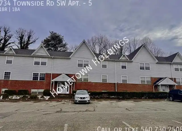 Property at 734 Townside Rd SW Unit 5, Roanoke, VA, 24014, 1 bed, 1 bath, [object Object]