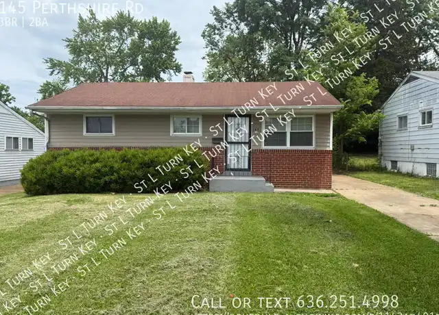 Property at 145 Perthshire Rd, Saint Louis, MO, 63137, 3 beds, 2 baths, [object Object]