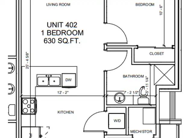 Property at 1 Main St Unit 402, Menasha, WI, 54952, 1 bed, 1 bath, [object Object]