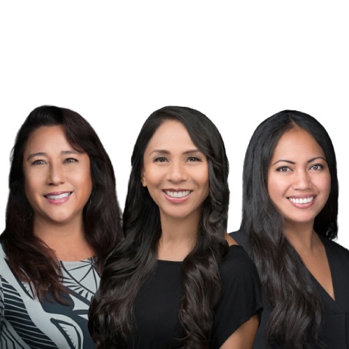 Vanessa Curran, Si'i Tahi, and Anne Tanner, Partner Agent