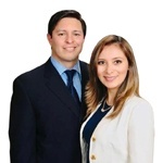 Palm Beach Real Estate Agent Ivón Flores and Luis Medina