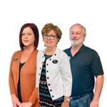 Dallas Real Estate Agent Kimberlie Bigley, Jeffrey Martinson, and Melissa Kirby