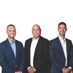 Philadelphia Real Estate Agent Seth Trone, Jeffrey Selby, and Andrew Thompson