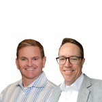 Little Rock Real Estate Agent Cody Burnett and Richard Harper