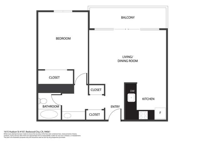 Photo of 1614 Hudson St #107, Redwood City, CA 94061