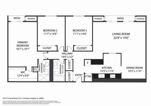 Photo of 1615 E Central Rd Unit 121C, Arlington Heights, IL 60005