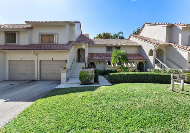 Property at 5581 Coach House Cir Unit B, Boca Raton, FL 33486, 2 beds, 1 bath