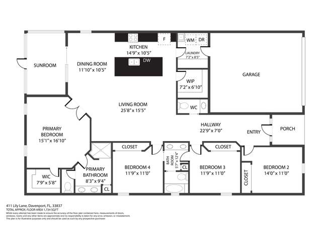 Photo of 411 Lily Ln, Davenport, FL 33837