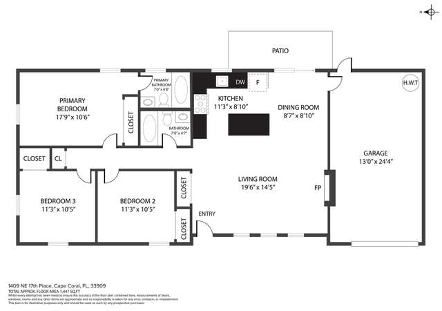 Photo of 1409 NE 17th Pl, Cape Coral, FL 33909