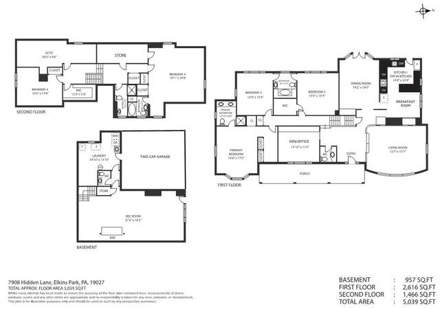 Photo of 7908 Hidden Ln, Elkins Park, PA 19027