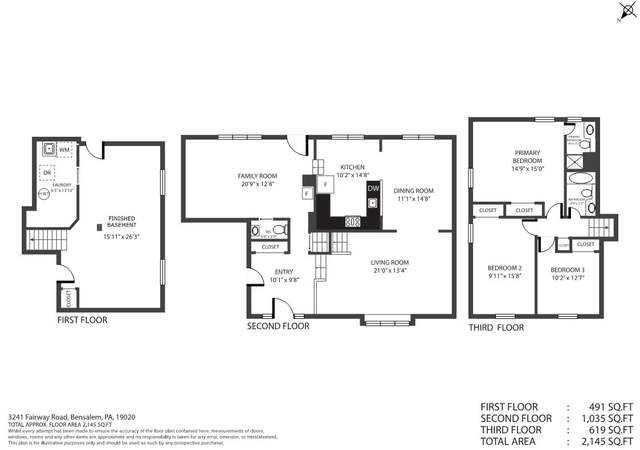 Photo of 3241 Fairway Rd, Bensalem, PA 19020