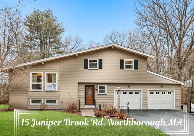 Property at 15 Juniper Brook Rd, Northborough, MA 01532, 3 beds, 2 baths