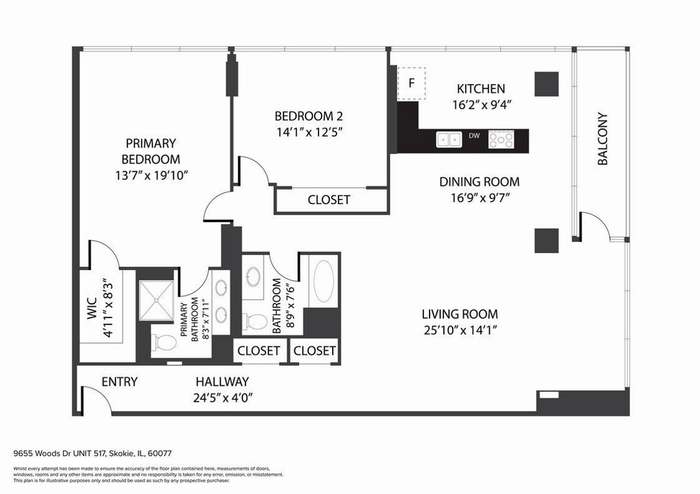 9655 Woods Dr #517, Skokie, IL 60077 | For Sale ($420,000 9655 Woods Dr #517, Skokie, IL 60077 | For Sale ($420,000