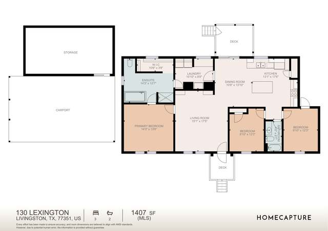 Photo of 130 Lexington, Livingston, TX 77351