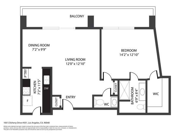 Photo of 100 S Doheny Dr #501, Los Angeles, CA 90048