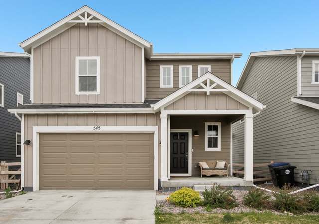 Property at 545 High Point Dr, Longmont, CO 80504, 3 beds, 3 baths