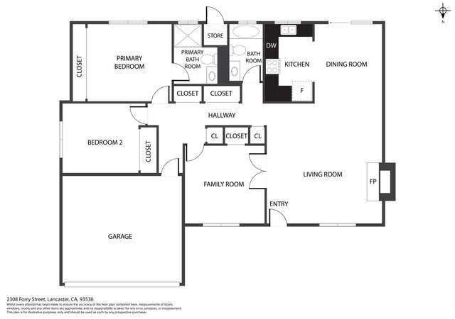 Photo of 2308 Forry St, Lancaster, CA 93536