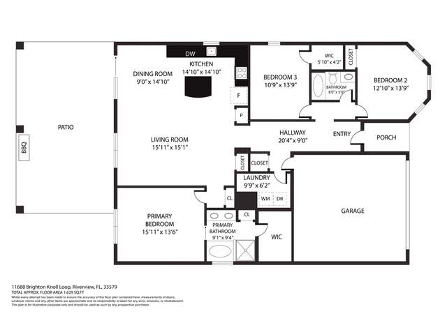 Photo of 11688 Brighton Knoll Loop, Riverview, FL 33579
