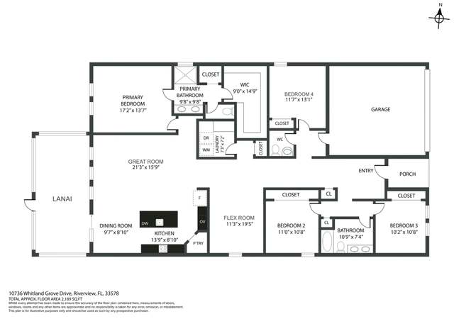 Photo of 10736 Whitland Grove Dr, Riverview, FL 33578