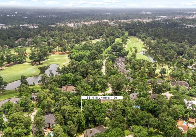 Property at 35 N Brokenfern Dr, Spring, TX 77380