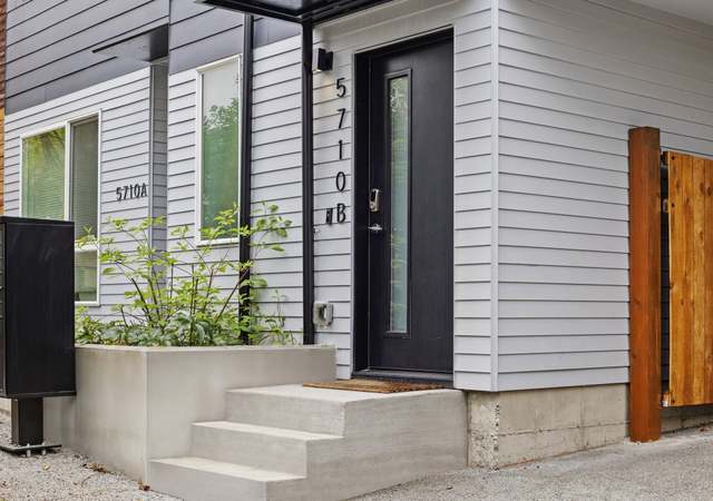 Property at 5710 Roosevelt Way NE Unit B, Seattle, WA 98105, 2 beds, 1.5 baths