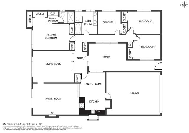 Photo of 613 Pilgrim Dr, Foster City, CA 94404