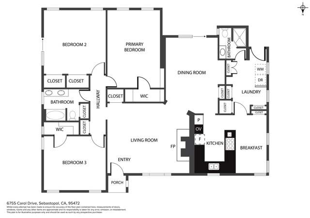 Photo of 6755 Carol Dr, Sebastopol, CA 95472